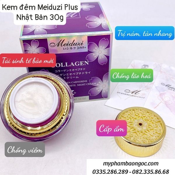 BỘ KEM MEIDUZI PLUS COLLAGEN TRẮNG DA TRỊ NÁM NHẬT BẢN